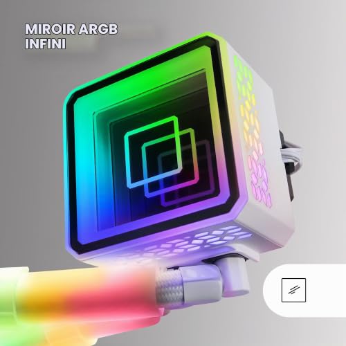 Mars Gaming MLULTRA360W système de refroidissement d'ordinateur Processeur Refroidisseur de liquide tout en un 12 cm 1 pièce Neuf - vue 8