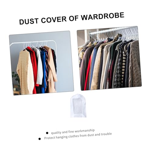 1pc Clothes Hanging Cover Cloth Finishing Bag for Home Use Stereoscopic Hanging Garment Bag Dust Clothes Organizer for Wardrobe Storage3