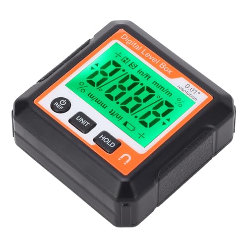 Caja Digital con Base Magnética, Inclinómetro Electrónico de Ángulo miniatura 4