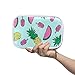 Produktbild Lustige Ananas-Wassermelonen-Eis Stifttasche Federmäppchen, multifunktionaler Reißverschluss, Reisetasche, Make-up-Pinsel, Kosmetiktasche für Kinder, Studium, Frau, Mann, Arbeit