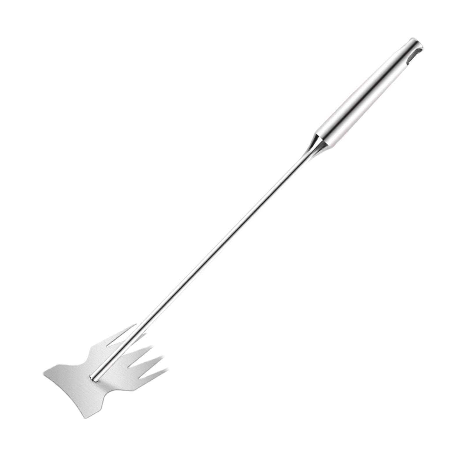 Râteau De Désherbage 4 Dents Portable - Outil Jardin Ergonomique Et Durable - 8