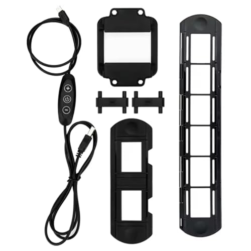 Eieenotee Negativi Scansioning A LED Set Set Film Digitalizzatore 10 Livelli Regolabili per Vecchie Foto Convertitore Negativo in Digitale