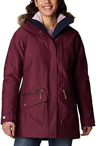 Columbia Women's Carson Pass Interchange Jacket, Marionberry, X-Large