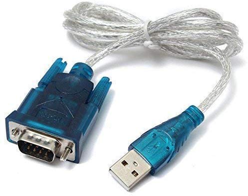 Storite USB 2.0 to Serial (9-Pin) DB-9 RS-232 Converter Cable, Prolific Chipset, Hexnuts Compatible with Windows 10/8.1/8/7/VISTA/XP, Mac OS X 10.6 and Above (RS-232 DB9)