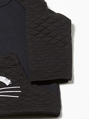 Kely Kety Gata, Conjunto Agasalho, Meninas, Preto, G