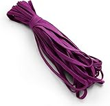 Expo International 1/4' Ultra Soft Knit Elastic Band-10 Yards | Purple Trim