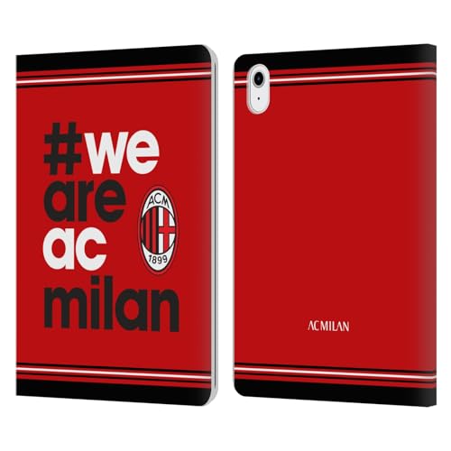 Funda AC Milan para iPad Air 2020 de cuero con soporte tipo libro oficial
