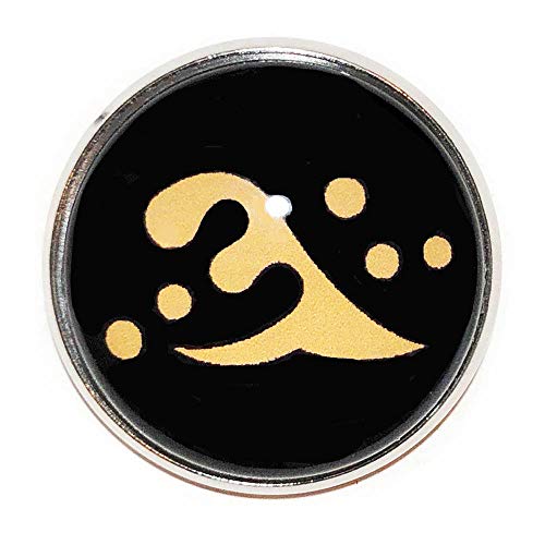 家紋 ピンバッジ 二頭立浪 斎藤道三ピンズ 家紋