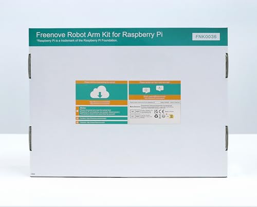 Freenove Robot Arm Kit for Raspberry Pi 5 4 B 3 B+ B A+, Stepper Motor, Metal Structure, Clamping Mode, Drawing Mode, Record and Replay, App Control (Raspberry Pi NOT Included) - Image 10