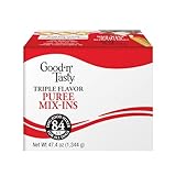 Good 'n' Tasty Triple Flavor Puree Mix-Ins Variety Pack Dog Food Topper Treats for All Dogs, 84 Count, Easy Single-Serve Portions, Added Protein with Chicken, Salmon, Duck, Beef and Rabbit