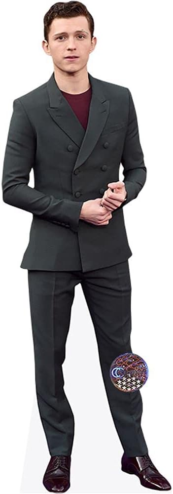 Tom Holland (Grey Suit) Mini Size Cutout