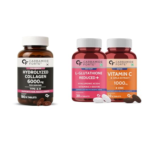 Carbamide Forte Hydrolyzed Collagen Tablets 180+60 180 Tablets - Image 2