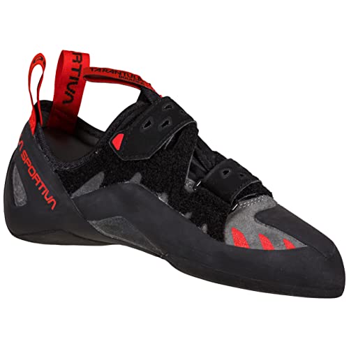 La Sportiva Tênis masculino de escalada Tarantula Boulder o dia todo, Metal/pôr do sol, 42