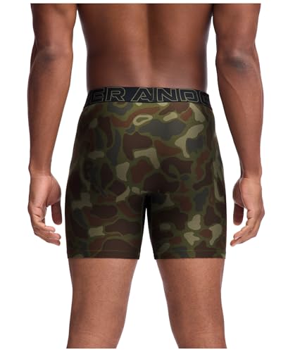 Image of Under Armour Men's Performance Tech Boxerjock Brief Underwear, 6 inch Inseam, All-Day Comfort & Ultra-Soft, 3-Pack
