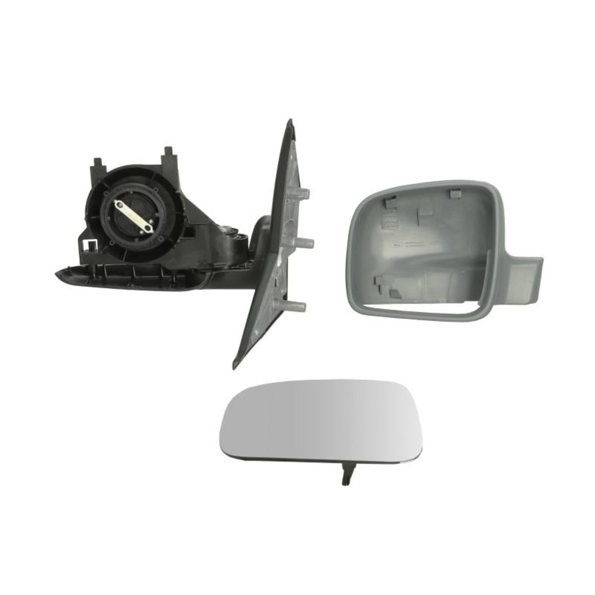 BLIC 5402-04-9231985P Espejo retrovisor espejo completo asférico izquierda Compatible con VW Multivan T5 7HM, 7HN, 7HF, 7EF, 7EM, 7EN Transporter T5 Furgoneta 7HA, 7HH, 7EA, 7EH