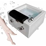 ◆【Durevole e facile da pulire】Il massaggiatore per pediluvio è realizzato con materiali di alta qualità, che ne garantiscono la resistenza alle cadute e alle alte temperature. Il suo aspetto bianco pulito e puro è facile da pulire e non ingiallisce facilmente né accumula macchie d'acqua.