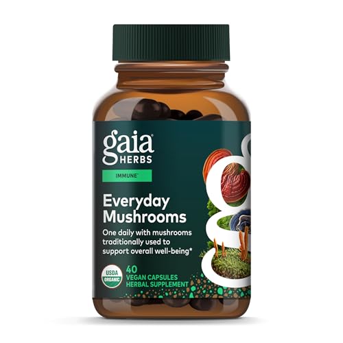 Gaia Herbs Everyday Mushrooms