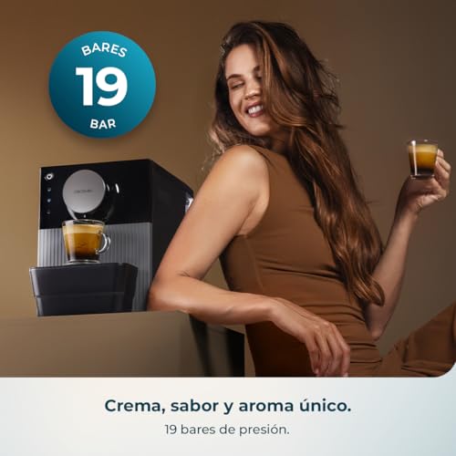 Cafetera superautomática compacta Cecotec para evitar cápsulas y moler grano 5