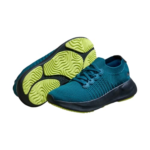 Image of Neeman's Begin Walk Aero Sneakers for Men | Breathable Knit Upper, Lightweight Cushioned EVA Sole | Comfortable Daily Walking & Casual Wear Shoes