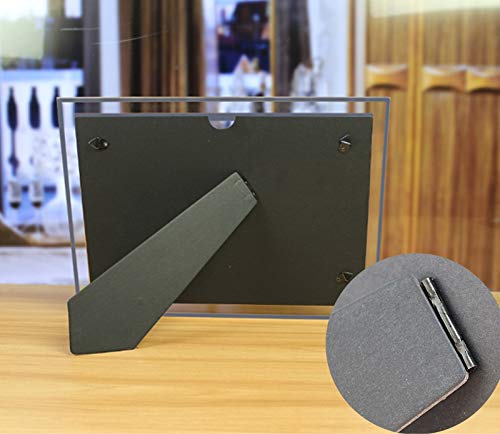 Cq Acrylic 8X10 Glass Picture Frame,Silver Mirrored For Photo Display Stand On Tabletop,Pack Of 2 #TOP3