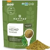 Navitas Organics Hemp Powder, 32 oz. Bag, 30 Servings — Organic, Non-GMO, Cold-Pressed,...