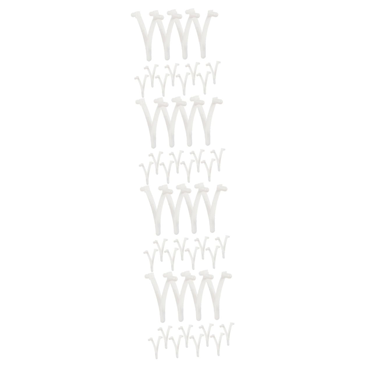 BESPORTBLE 48 Pcs Pool Cleaning Tool Swimming Pool Adapter Plastic White