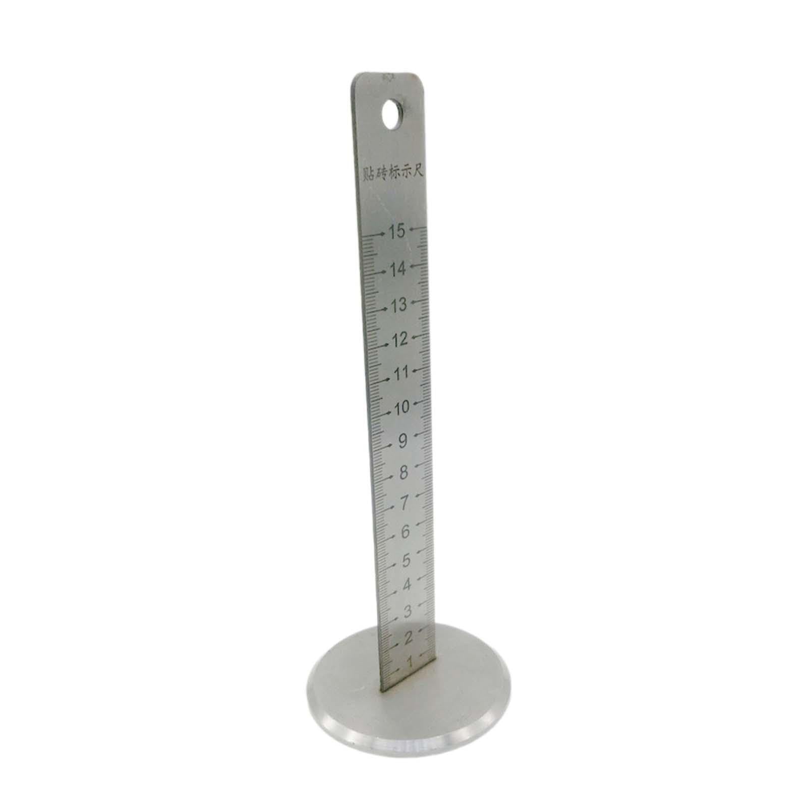 Alcxazs Strengthened Floor Tile Height Measure Vertical Level Ceramic Tile Leveling Tool Unmatched Durability And Accurate Results Tool Floor Height Ruler