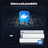 UGREEN NASync DXP4800 Pro NAS Desktop a 4 vani, CPU Intel i3-1315U a 6 core, 8GB RAM DDR5, SSD da 128GB, 10GbE & 2,5GbE porta, 2 slot M.2 NVMe, uscita HDMI 4K (senza dischi inclusi) #2