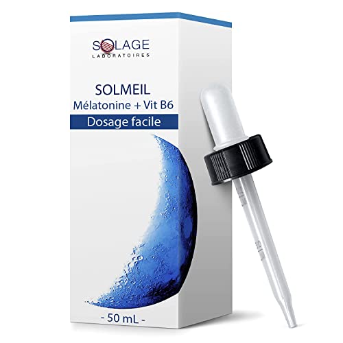 Mélatonine Liquide à Assimilation Rapide - 160 Nuits de Sommeil Réparateur - Assimilation x1.8 par Rapport Aux Gélules - Complément Alimentaire Sommeil et Endormissement 50ml Cover