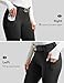 FitsT4 Sports Women's Horse Riding Pants Full Seat Equestrian Breeches High Waist Horseback Riding Tights with Pockets Black Medium