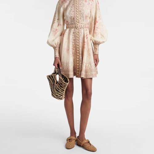 Women's Braided Leather Ballet Flats Cut Out Boho Mary Jane Pumps with Adjustable Buckle Strap Round Toe Casual Work Shoes for Wedding Party Office4