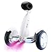 SCYMYBH Hoverboard Auto Equilibrio Scooter 10 '' Todo Terreno con Altavoz Bluetooth y luz LED, Dos Ruedas Intermitentes Self Balancing Scooter eléctrico para niños Adultos, Carga máxima 150 kg