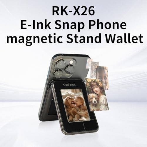 Soporte magnético para tarjetas y pantalla e-ink para personalizar tu rutina diaria 4