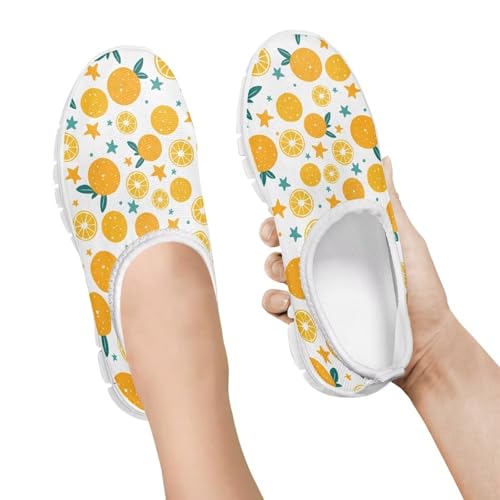 Kids Breathable Sneakers Slip On Casual Shoes Boys Girls Lightweight Cozy Walking Shoe for Workout Size 11-15 White Sole3