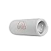 JBL Flip 6 - Portable Bluetooth Speaker, powerful sound and deep bass, IPX7 waterproof, 12 hours of playtime, JBL PartyBoost for multiple speaker pairing for home, outdoor and travel (White)