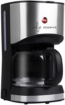 eldom Cafetera Goteo KA30, Máquina de café, 900W Cafetera de Filtro,  Función recalentar y Mantener Caliente. Sistema antigoteo,Capacidad 1,2l  (12 Tazas) - PREYCA