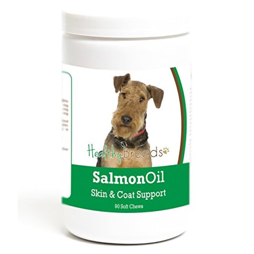 Healthy Breeds Airedale Terrier Salmon Oil Soft Chews 90 Count