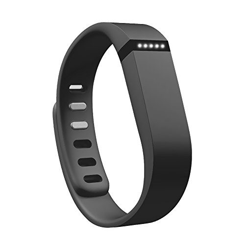 SKYLET Replacement Bands for Fitbit Flex(Large,Black&Coffee)