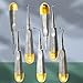 Premium Assorted Dental Extraction Elevator Bernard Tooth Extraction 60 Straight, 60L Curved, 60R Curved, 63 Angled - 7 Piece Set - Artlab
