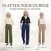 Women's Pants, Perfect Drape High-Rise Ultra Soft Pull-On Pants Breathable Drape Stretch Pant (Gray,3X-Large)
