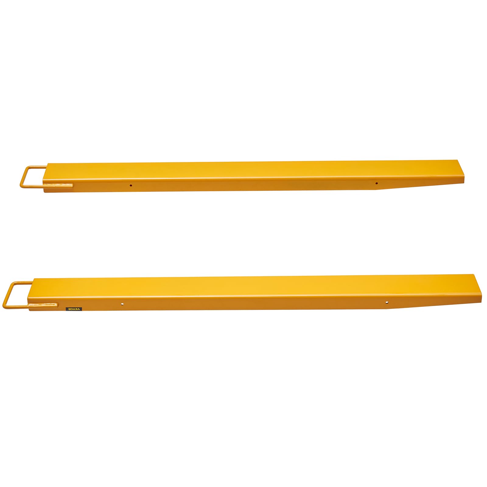 VEVOR Forche per Pallet Lunghezza 1520 mm Capacità Carico max. 1815 Tonnellate, Coppia di Forche per Movimentazione Carico da Benne Trattori Minipala Escavatori in Acciaio, Forche Compatibili 106mm