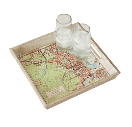 Custom Map Serving Tray