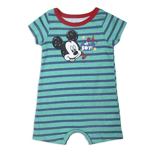 Romper Mickey Disney Baby bleu 24 mois finitions soignées - 2