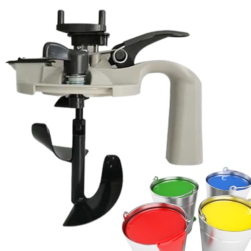Ungtyb 自動車用塗料混合ツール | カーペイントミキサーペイント撹拌蓋 - ドリップフリーペイントディスペンサー、ガロンペイント缶、溶剤、水性塗料用の密閉性に優れたペイント混合蓋