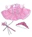 Fairy Princess Dress Wand, Tiara Fits Most 8"to 10" Webkinz, Make Your Own Stuffed Animals