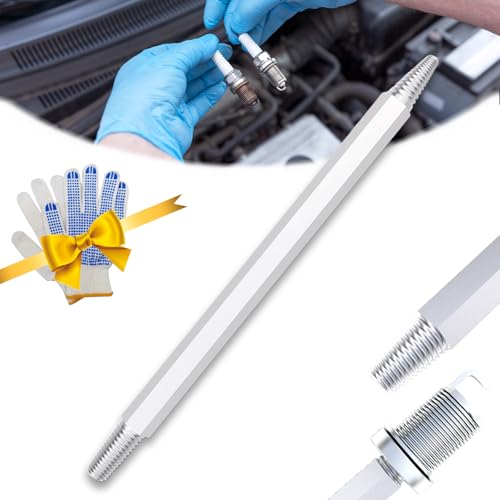 Professional Broken Spark Plug Remover, General Spark Plug Extractor Tool, Car Spark Plug Removal Reverse Thread Tap Auto Maintenance Tool, for Quickly Removing Damaged Bolts (1PCS)