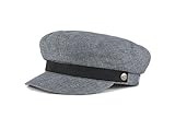Sized Hats Other Sized Hats Brixton Headwear Fiddler Cap, Mittelgrau, S, 00004