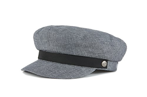 BRIXTON Berretto Fiddler Coperchio, Grigio Medio