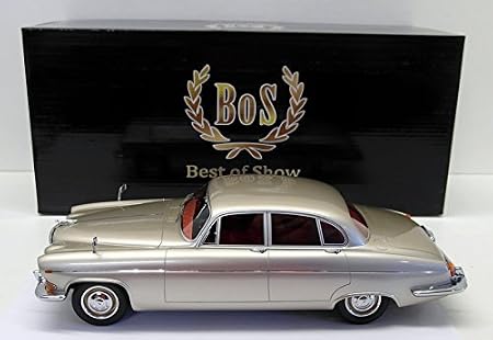 Amazon Bos Models 1 18 ジャガー 4 G マーク X 1966 右ハンドル メタリックベージュ ミニカー ダイキャストカー ホビー