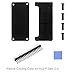 iUniker Pi Zero Aluminum Passive Case with Pin Header, Thermal Pad for Raspberry Pi Zero 2 w/Pi Zero W/Pi Zero (Include Case with Header)